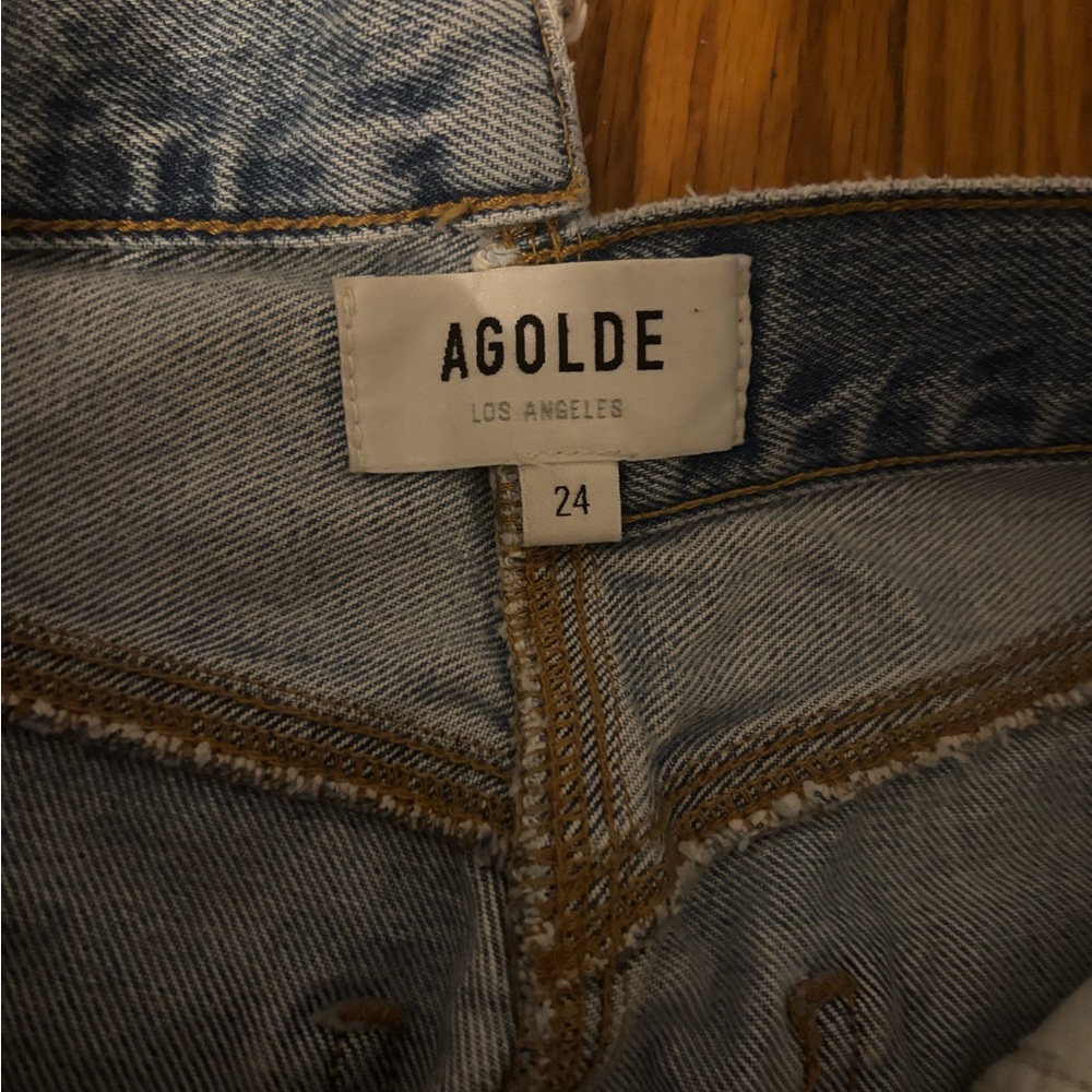 agolde fold jeans